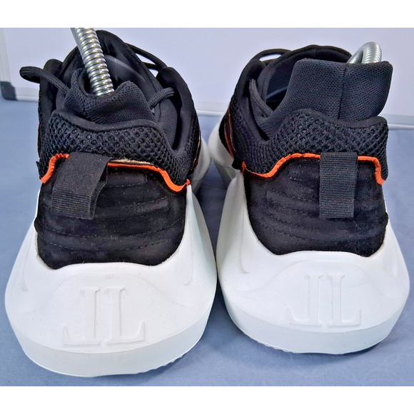 Leandro Lopes Contrast Detail Sneakers Black Orange Chunky Sole Men EU 43 US 10 main image 16